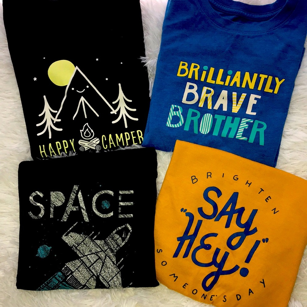 CAT & JACK BOYS T SHIRT LOT! 5T! LIKE NEW